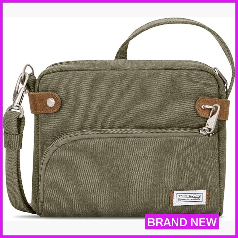 Anti-Theft Crossbody Bag Travel Everyday Chic Secure RFID Blocking Adjustable
